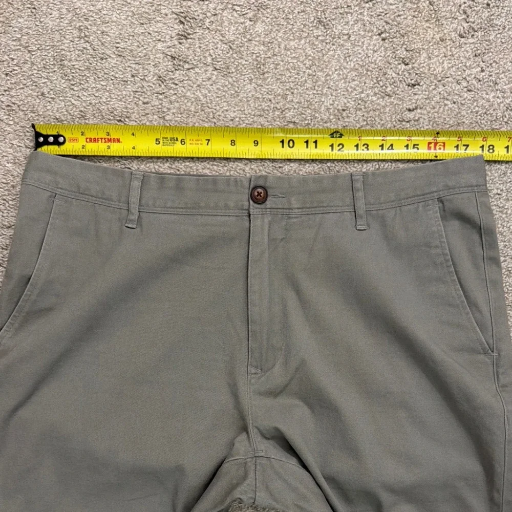 Mott & Bow Mens Everyday Comfort Slim Chino Pants‎ Grey 35x30 Zip Fly